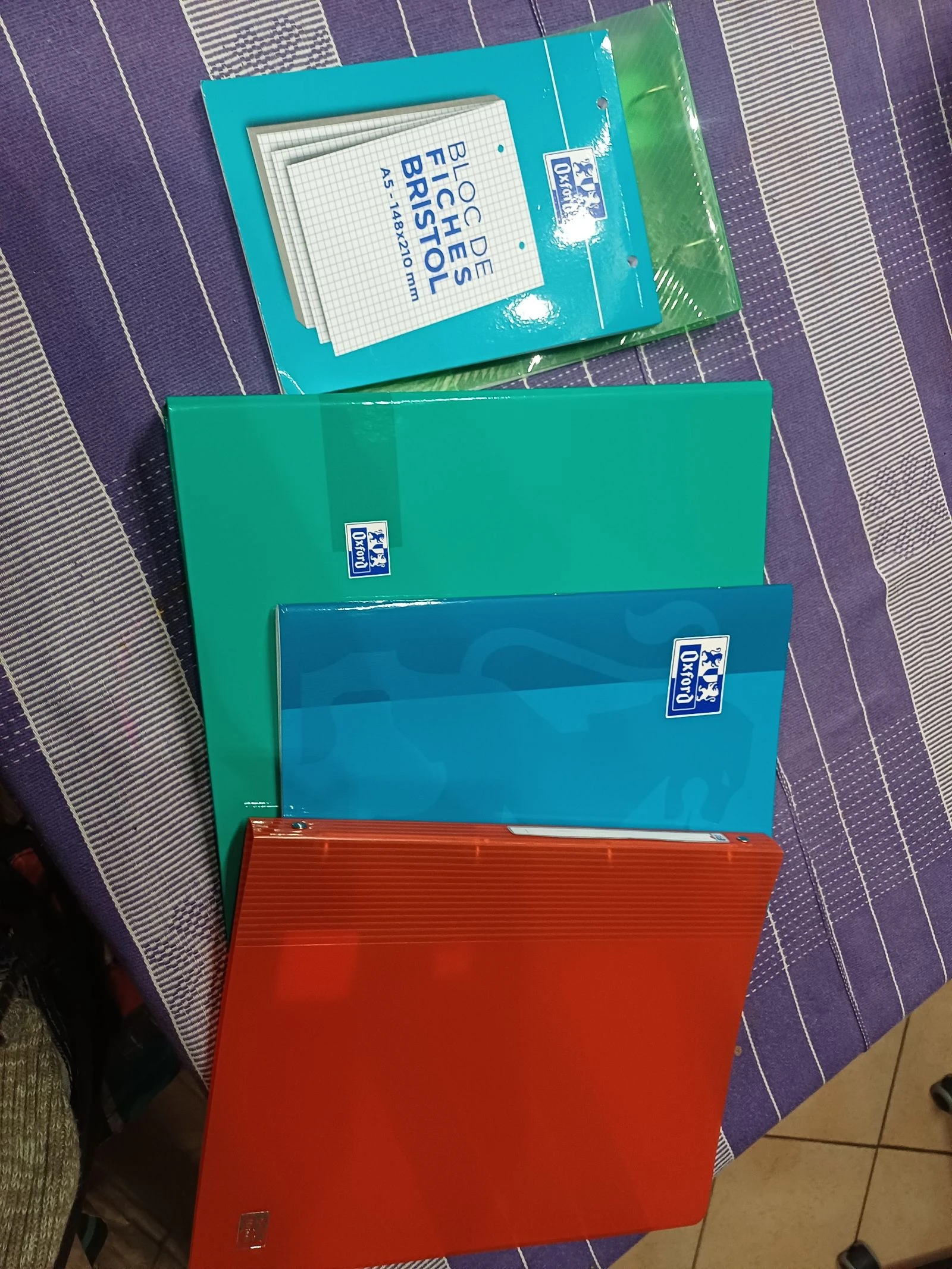 Lot fourniture scolaire neuve marque Oxford
